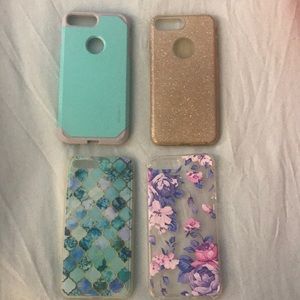 Bundle of 4 IPhone 6/7/8 PLUS cases